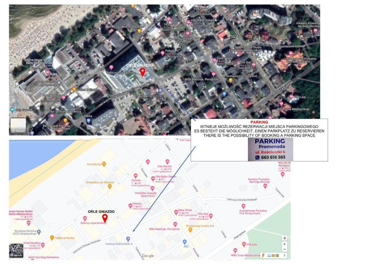 Orle Gniazdo Apartment Miedzyzdroje Ngoại thất bức ảnh